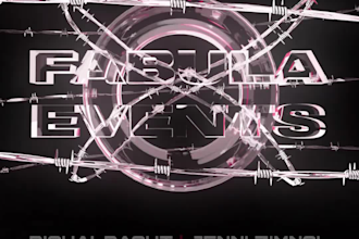 design techno party animated motion posters and 3d videos night club flyer raves