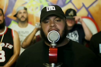 record a rap verse for your song as a feature