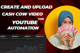 create automated cash cow video, cash cow youtube, cash cow channel