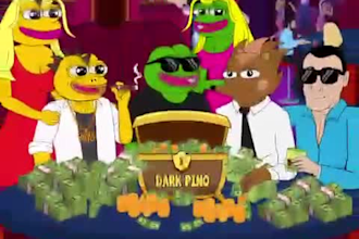 solana meme video, funny meme animation, 2d memecoin animation memes art