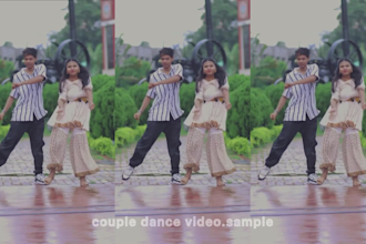 create a cinematic couple dance video for your song