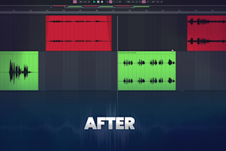 edit your audio and clean up in 24 hrs