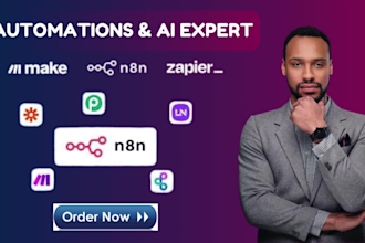 streamline your workflow with n8n, do n8n automation and n8n API integration