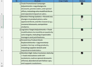 send excel task management template action tracker