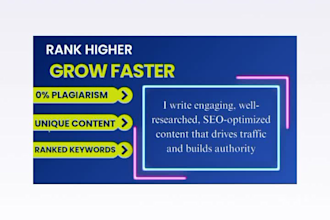 write content with full SEO optimization