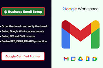 set up and configure google workspace with best email deliverability
