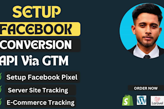 do facebook conversion API, PHP laravel capi using GTM, ga4