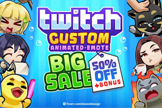 design awesome mascot logo, character, and cartoon