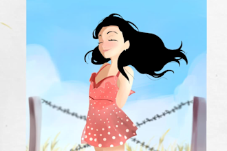 make a 2d hand drawn animation and GIF
