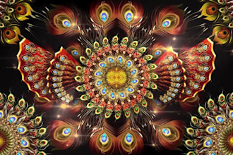 craft mesmerizing vj loop animations or lottie motion