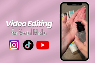 edit your videos for instagram, tiktok and youtube
