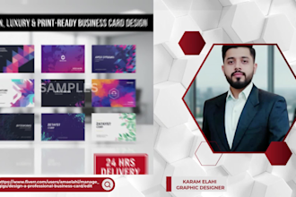 design luxury business card design sleek and professional