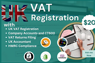 uk vat eori registration and file vat returns for amazon ebay and shopify seller