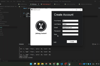 do python programming tasks and coding algorithms with gui
