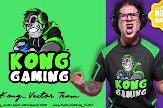 design a cool mascot logo for kick, gaming, esport team, twitch