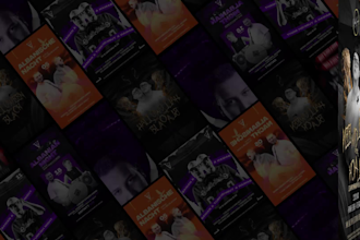 create a motion instagram story or motion flyer