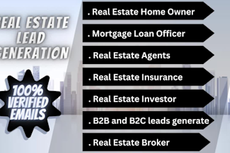 do real estate agent email list, agent call list, location