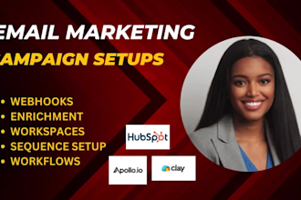 setup clay com workflow apollo io sequence hubspot automation enrichment webhook