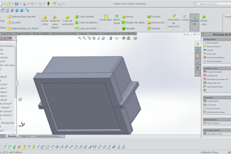 diseño de matrices para moldes de yeso en solidworks