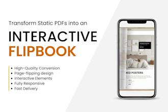 convert any content to html flipbook
