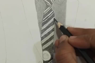 draw a realistic handmade pencil sketch of your portiaits