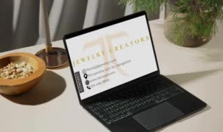 create stunning logo and visiting cards that speak for your brand