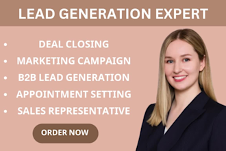 be your sales closer lead generation b2b leads high ticket sales telemarketing