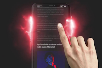 elevate your app with a stunning promo video