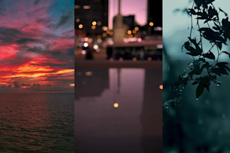 create 10 full HD relaxing nature videos for youtube