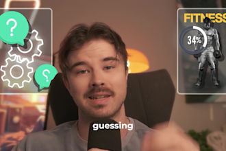dynamic talking head videos with custom motion graphics