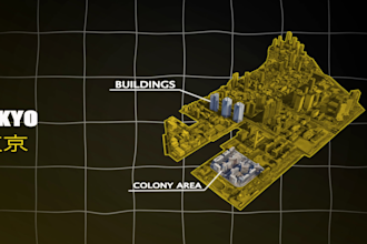 do map animation and make educational map videos for you