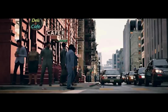 create cinematic 3d action, fight, car chase scene, and trailer in unreal engine