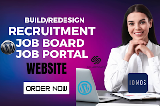build recruitment agency website, immigration consulting board staffing agency