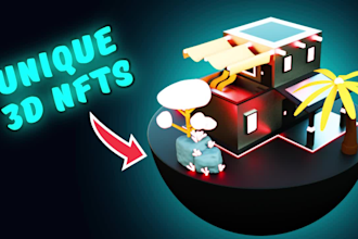 Hot Review!  create unique 3d nft art for your nft collections