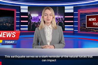 create ai breaking news ai talking avatar ai spokesperson video synthesia ai