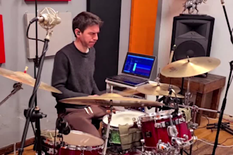 record drums for yours songs, pop, rock, funk drummer