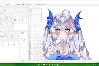 design and rig pro high quality vtuber live2d or pngtuber model for your stream
