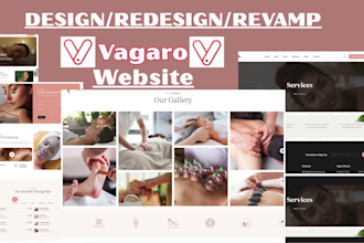 design beauty salon website vagaro spa website cosmetic website vagaro website