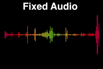 remove wind noise, echo, background noise from your audio