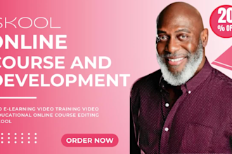 do e learning video training video educational online course editing skool