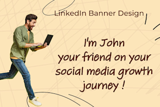 design a professional linkedin banner to boost your personal brand