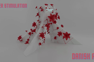 do creative 3d art and simulation using blender
