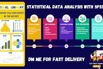 do statistical and regression analysis using spss