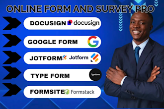 automate formstack jotform googleform  formsite cognito form survey questionaire