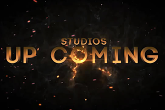 do animation logo intro and outer in 4k