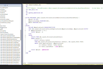 create secure database and tables schema