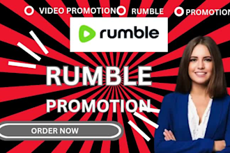 upload your rumble,youtube videosand content with SEO optimization and promotion