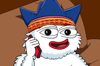 crypto memecoin art video, crypto art, 2d meme animation crypto meme video memes