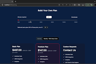 create full stack website development mern, mean and django