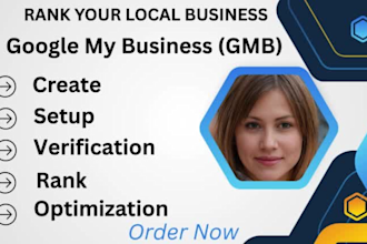 create a verified google my business profile for local SEO gmb ranking